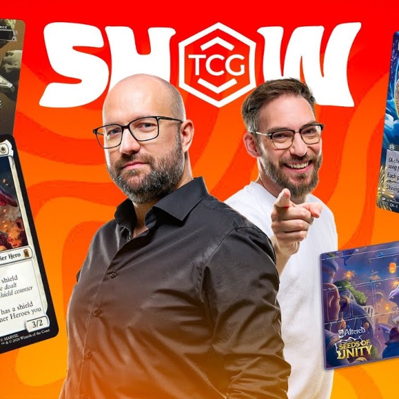 TCG Show : Marvel Super Heroes, Altered en 2026 et Star Wars modifie ses boosters ! episode artwork