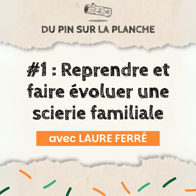 Reprendre et faire évoluer une scierie familiale - Laure Ferré cover