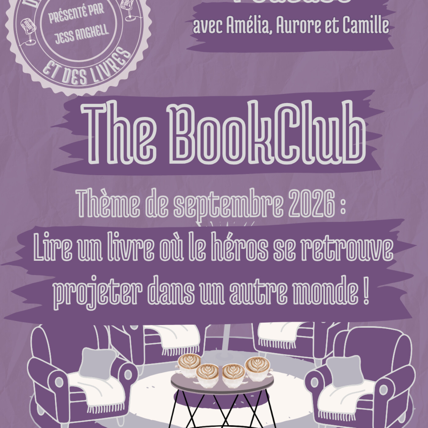 Du cappuccino et des livres