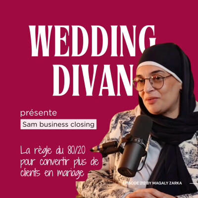 212. La règle du 80/20 pour convertir plus de clients en mariage, avec Sam Closing Planner cover