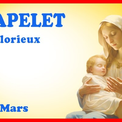 CHAPELET 🙏 Mercredi 13 Mars - Mystères Glorieux #carême cover