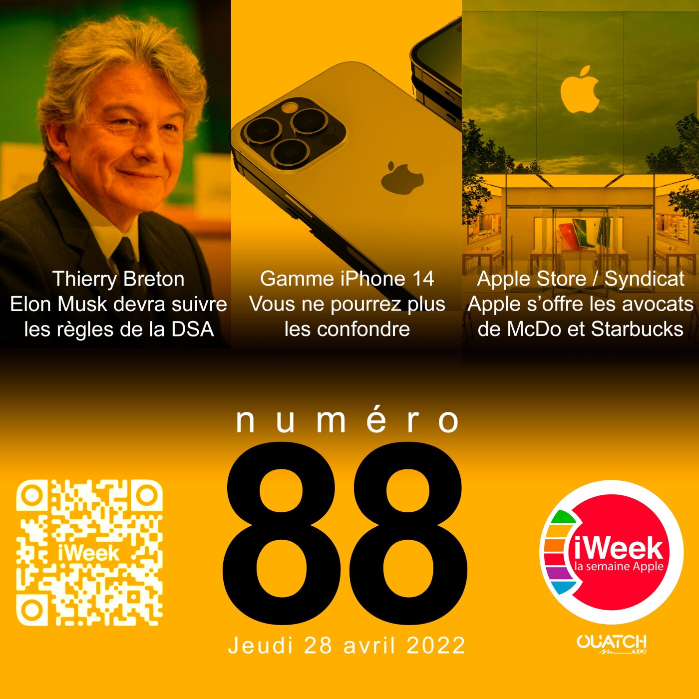 cover of episode Gamme iPhone 14 : les modèles Pro vont se démarquer