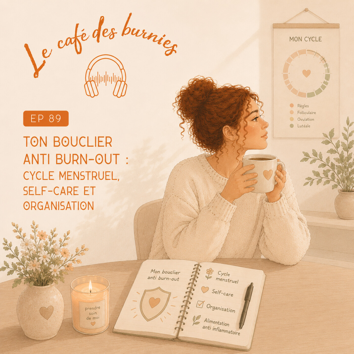 EP 89 TON BOUCLIER ANTI BURN-OUT : cycle menstruel, self-care et organisation