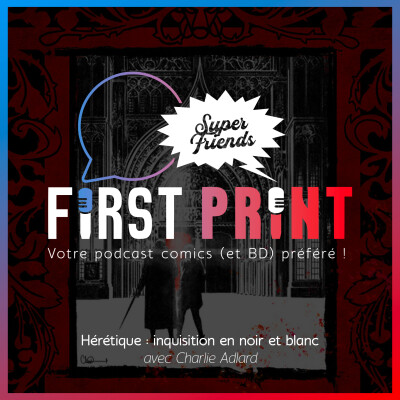 Hérétique : Charlie Adlard de retour au noir et blanc ! [SuperFriends VO] cover
