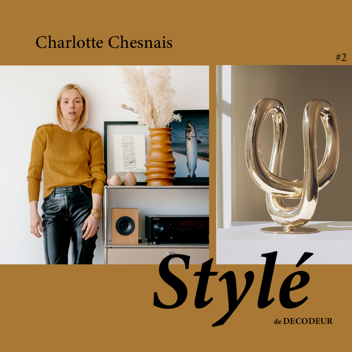 Stylé : Charlotte Chesnais nous ouvre les portes de son intérieur...