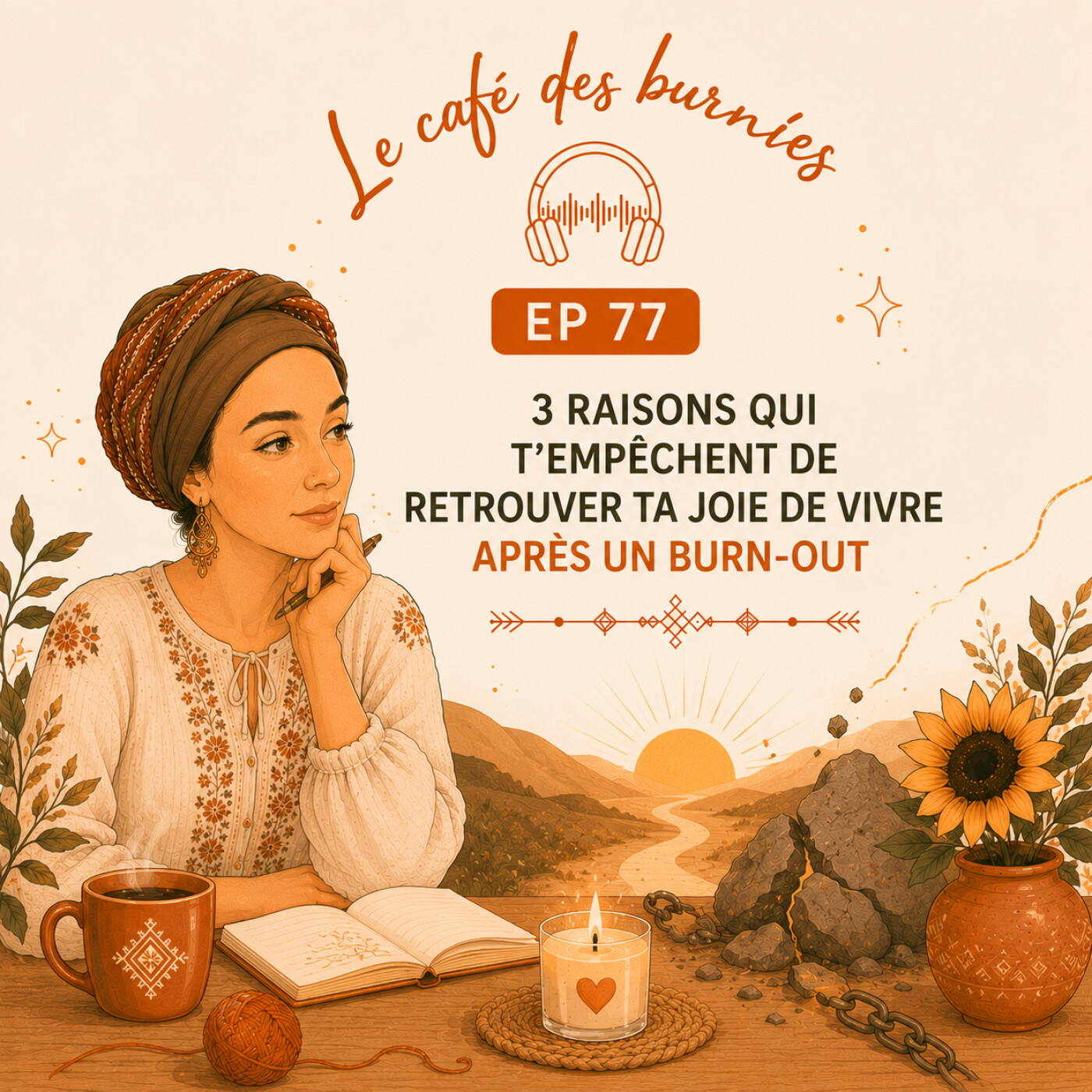 EP 77 3 RAISONS QUI T'EMPÊCHENT DE RETROUVER TA JOIE DE VIVRE APRÈS UN BURN-OUT
