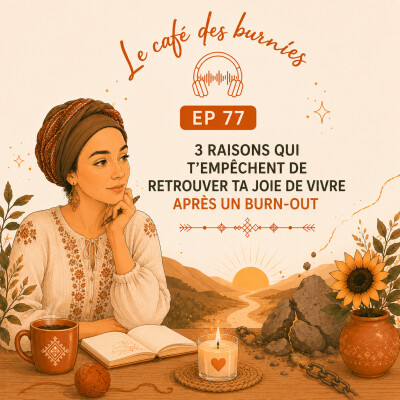 EP 77 3 RAISONS QUI T'EMPÊCHENT DE RETROUVER TA JOIE DE VIVRE APRÈS UN BURN-OUT cover