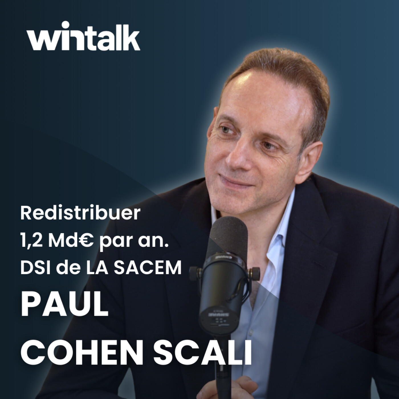 Redistribuer 1,2 Md€ par an aux artistes grâce à l’IT – ITW DSI La Sacem, Paul Cohen Scali