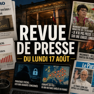 Revue de presse du 17 août cover