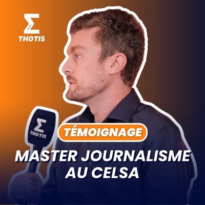 Master Journalisme au CELSA : témoignage cover