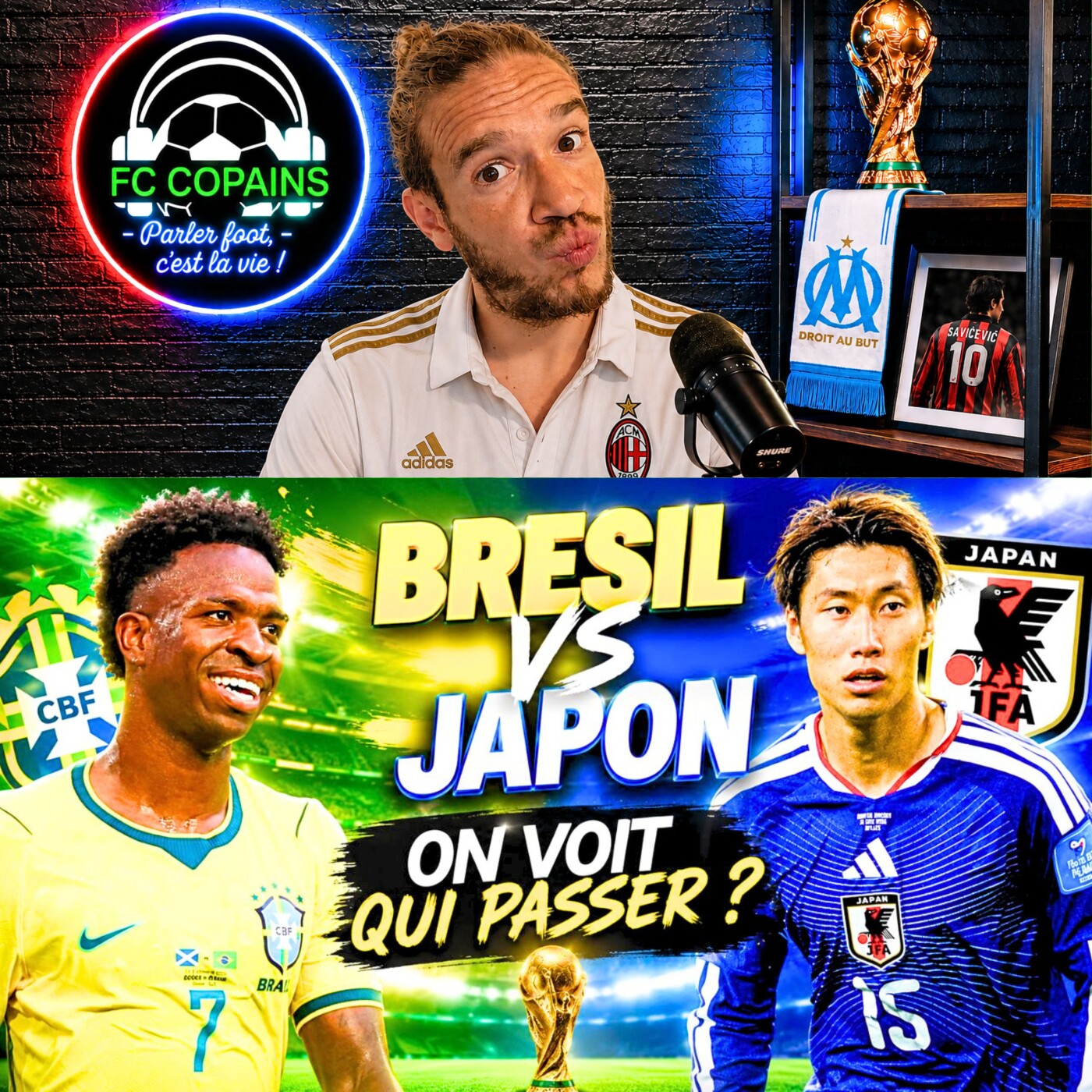 Débat Coupe du monde 2026 - Brésil vs Japon on voit qui passer ?