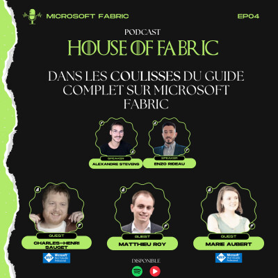 EP04 - Dans les coulisses du guide complet sur Microsoft Fabric cover