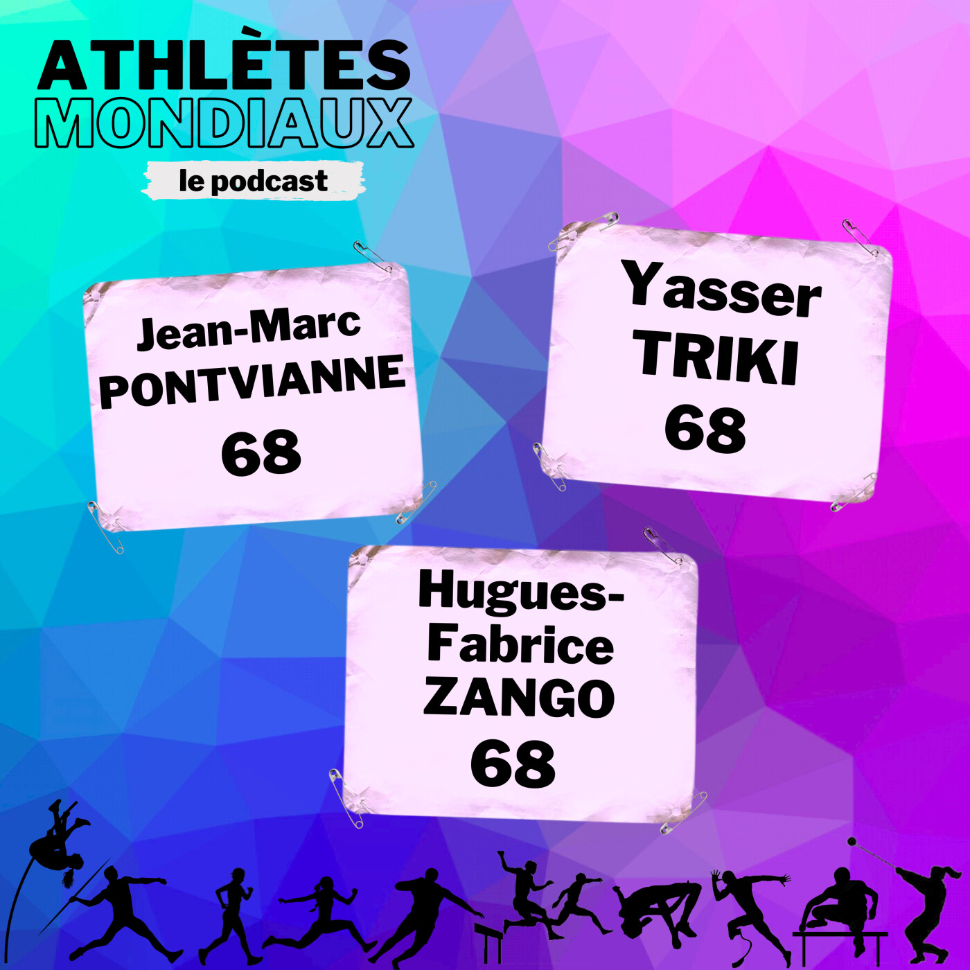 #68 Jean-Marc Pontvianne, Yasser Triki et Hugues-Fabrice Zango - Triple saut et sport de haut niveau | Portraits croisés #3
