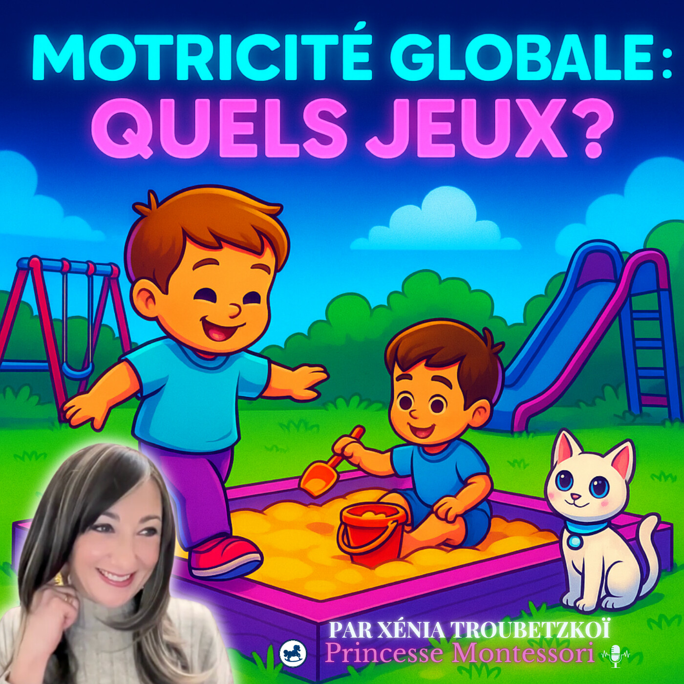 Quelles activités stimulent la MOTRICITÉ GLOBALE et la CONFIANCE EN SOI des enfants de 1 à 3 ans selon la méthode Montessori? episode artwork