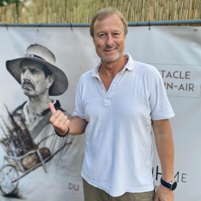 Podcast Facteur Cheval -Theatre du 01 août au 24 août-Drohme-Alain Leempoe cover