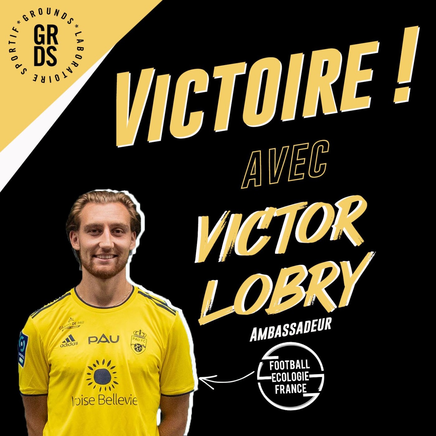 #6 Victor Lobry, ambassadeur engagé de Football Ecologie France #6 Victor Lobry, ambassadeur engagé de Football Ecologie France