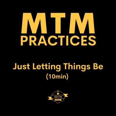 Just Letting Things Be (A Meditation) cover