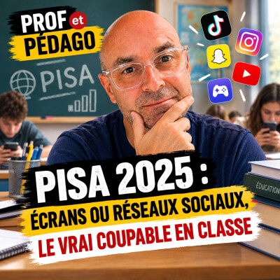 PISA 2025 - écrans ou réseaux sociaux, le vrai coupable en classe cover