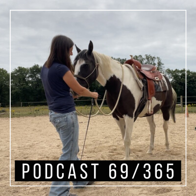 Podcast 69/365  Mon plan d’action sur une semaine avec le cheval que j’ai au travail cover