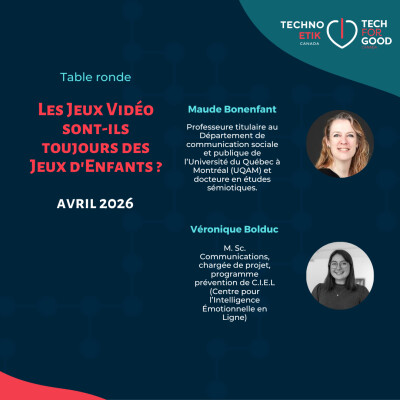 #23 - Les Jeux vidéo sont-ils toujours des jeux d'enfants? Avec Maude Bonenfant (UQAM) & Véronique Bolduc ( C.I.E.L) cover