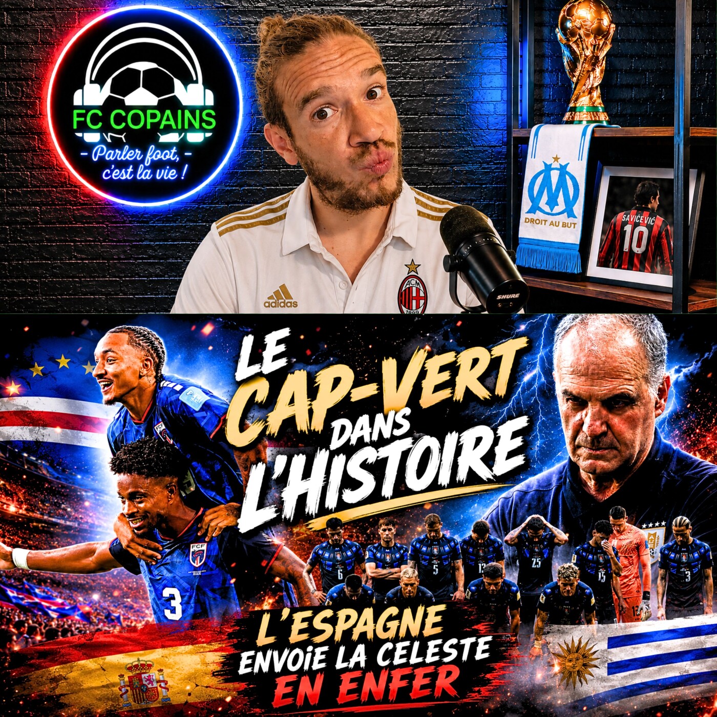Débat Coupe du Monde 2026 - Le verdict pour le groupe H - L'Espagne envoie la Celeste en enfer et Le Cap Vert dans l'Histoire