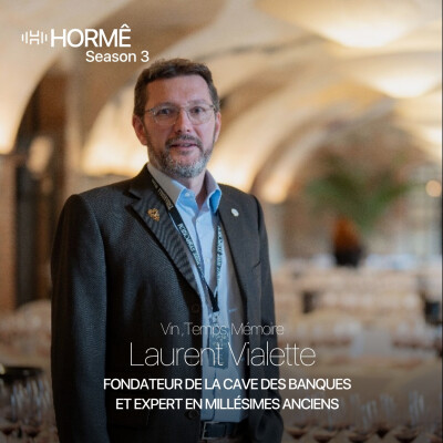 HORMÊ -  LAURENT VIALETTE - FONDATEUR DE LA CAVE DES BANQUES & EXPERT EN MILLESIMES ANCIENS- Vin, Temps, Mémoire cover