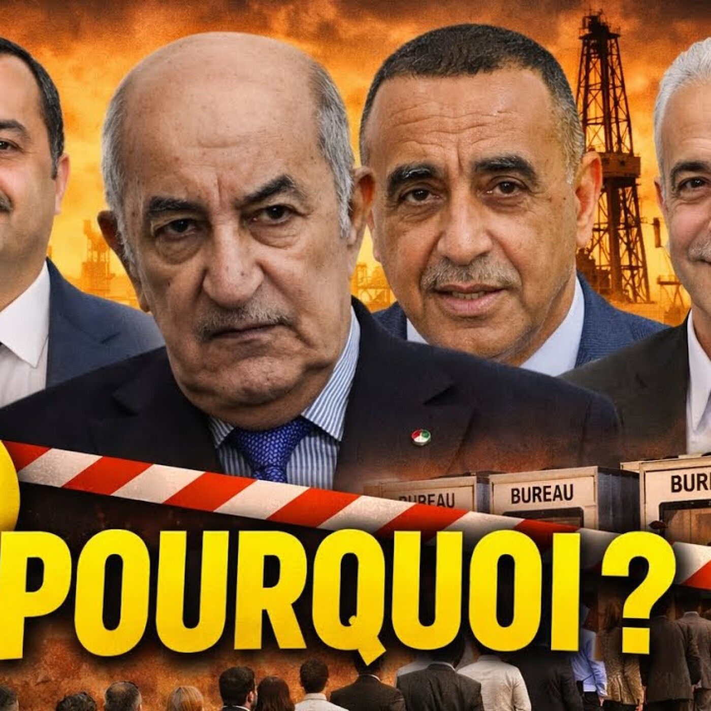 4 Ministres pour 1 seul et même secteur : Le record absurde de l'Algérie de Tebboune ! episode artwork