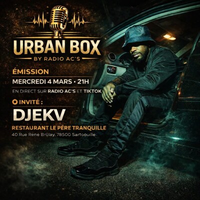 URBAN BOX du 03/04/2026. Guest : DJEKV cover