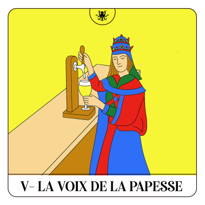 Œdipe roi du web–05–La voix de la papesse-série audio humoristique-fiction sonore-voix-série-podcast fiction-Œdipe à le monde à ses pieds. cover