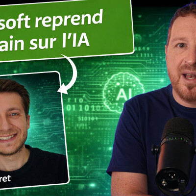 La stratégie IA de Microsoft ! Avec Elliott Pierret. cover