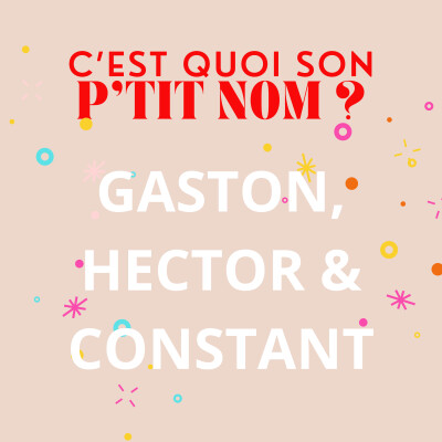 [TRIBU] @diane_cbt - Gaston, Hector & Constant cover