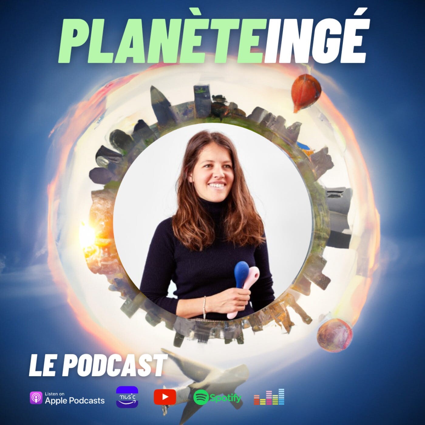 S1E13 - Concevoir un vibromasseur unique au monde, et aider à l'émancipation par le bien être - avec Marie Comacle