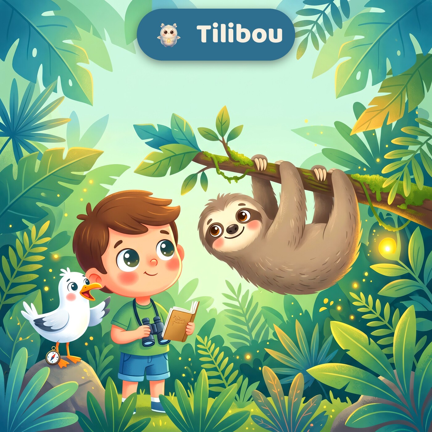 Marin · ¿El perezoso es perezoso? · por qué el perezoso se mueve despacio · animales curiosos · cuento para dormir