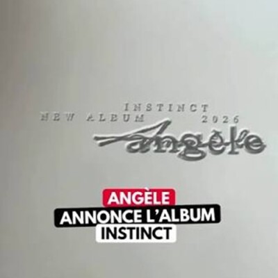 ANGÈLE ANNONCE SON TROISIÈME ALBUM « INSTINCT » cover