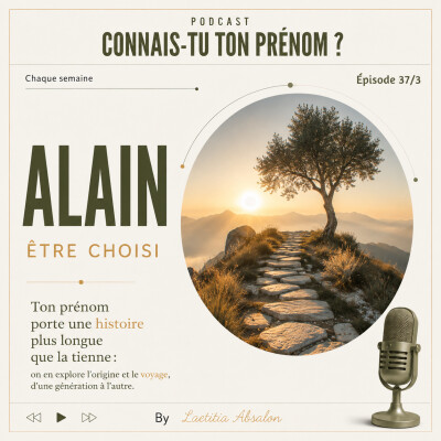 PRÉNOM ALAIN - Que raconte vraiment ce prénom ? Origine et symbolique cover
