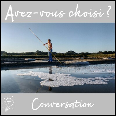 Avez-vous choisi ? - Episode 046 - Conversation avec Bleuenn- Le sel de la terre, le sel de la vie cover