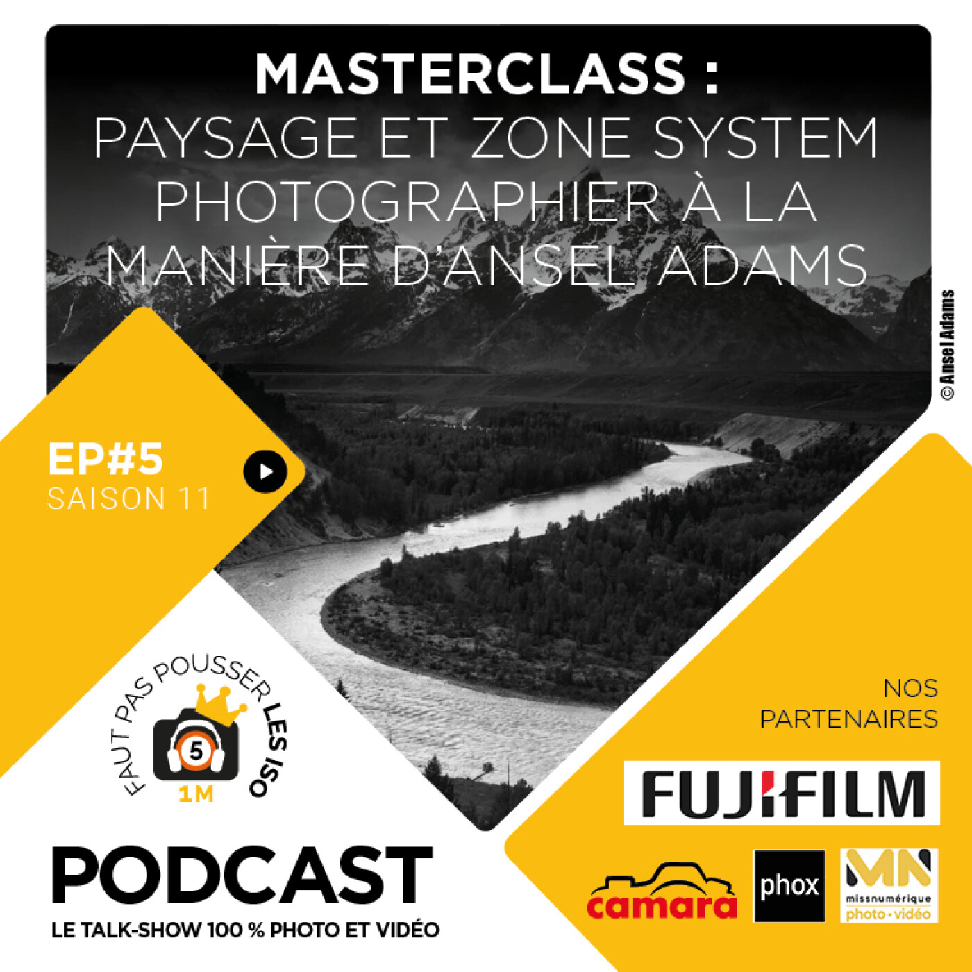 S1105 - PAYSAGE ET ZONE SYSTEM : PHOTOGRAPHIER À LA MANIÈRE D'ANSEL ADAMS