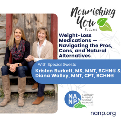 Nourishing You Podcast-December 2025- Weight-Loss Medications—Navigating the Pros, Cons, and Natural Alternatives with Diana and Kristen cover
