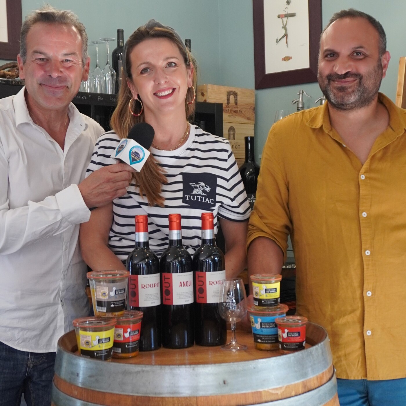 Raoul Glasian des Apéros du Bassin et Ewa Pividal des Vins de Tutiac ont proposé une dégustation Accords Mets & Vins ce lundi 14 août episode artwork