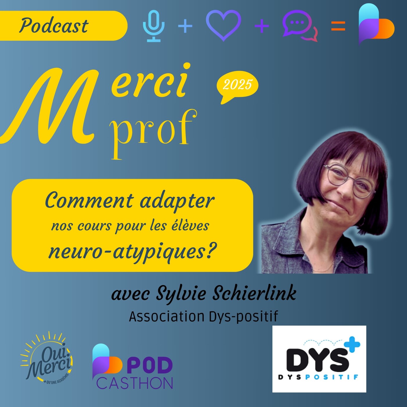 63FR [podcasthon] Comment adapter nos cours pour les élèves neuro-atypiques?