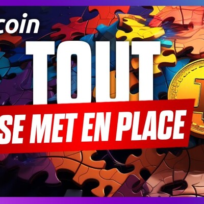BITCOIN :  on commence à entrevoir la suite, les pièces se mettent en place ! cover