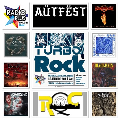 TURBO ROCK #1066 Le 07 Septembre 2023 - Gilles Olivier & Jean Claude Spéciale AUTFEST cover