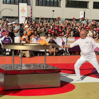 L'INFO DU JOUR OLYMPIQUE - Retour sur le passage de la flamme olympique dans l'Aube cover