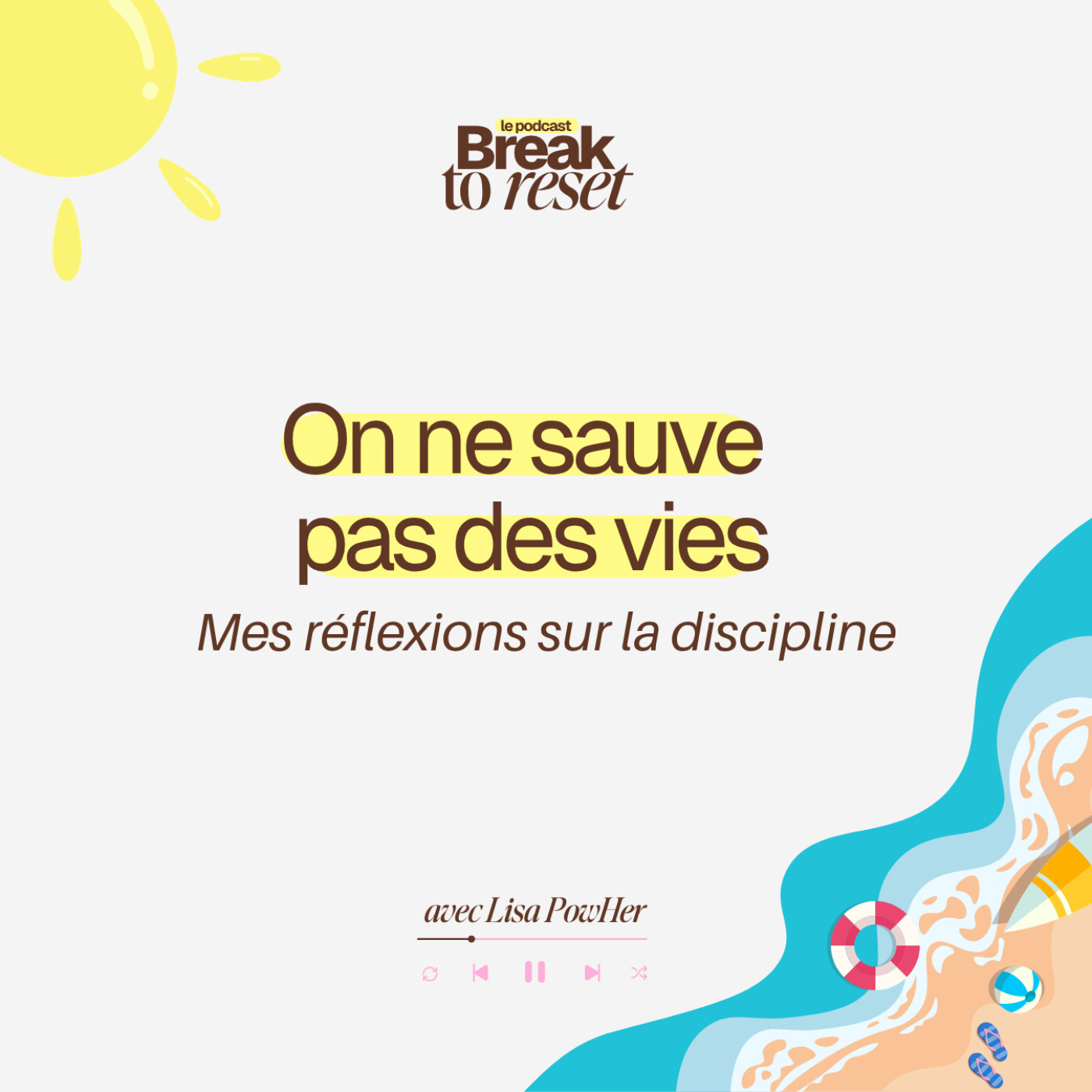 (Rediff d’été) - La discipline c’est bien, mais on ne sauve pas des vies !