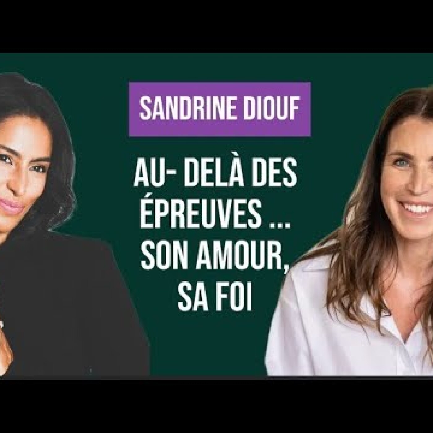 Traverser le deuil, Racisme, Trouver l'amour, Travail... avec Sandrine Diouf