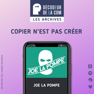Copier n’est pas Créer | Joe la Pompe | Les Archives cover