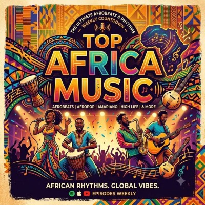 TOP AFRICA MUSIC - Emission du 29 juillet 2026 (Les musiques urbaines dans le bassin du Congo) cover