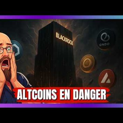 🚨 BLACKROCK LANCE SA BLOCKCHAIN et menace les ALTCOINS cover