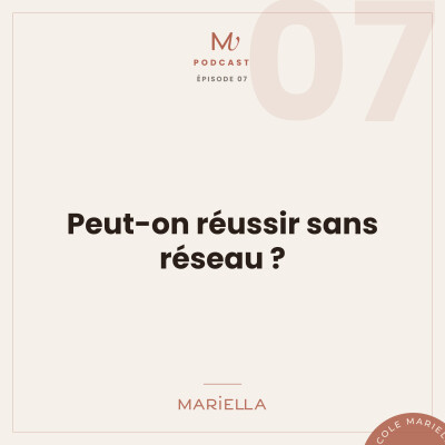 Peut-on réussir sans réseau ? cover