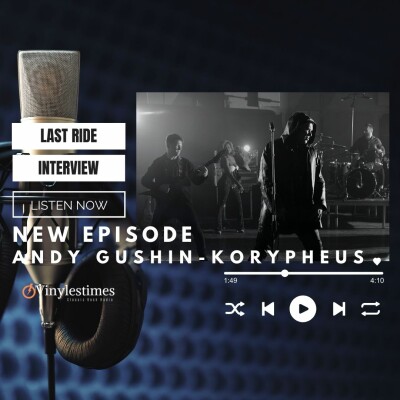 Last Ride Interview - Andy Gushin du groupe Korypheus avec le Doc 25 12 2022. cover